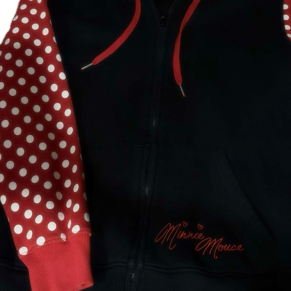 Disney Parks Authentic Minnie Mouse Zip-up Jacket